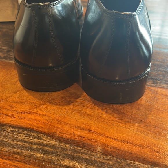 Salvatore Ferragamo Florence Mens Dress Shoes Side 11 D. Mint Condition - Picture 7 of 12